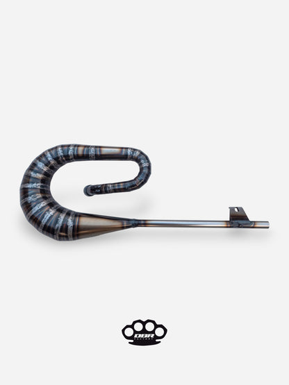 DBR Classic Moped Exhaust – Integrated Silencer