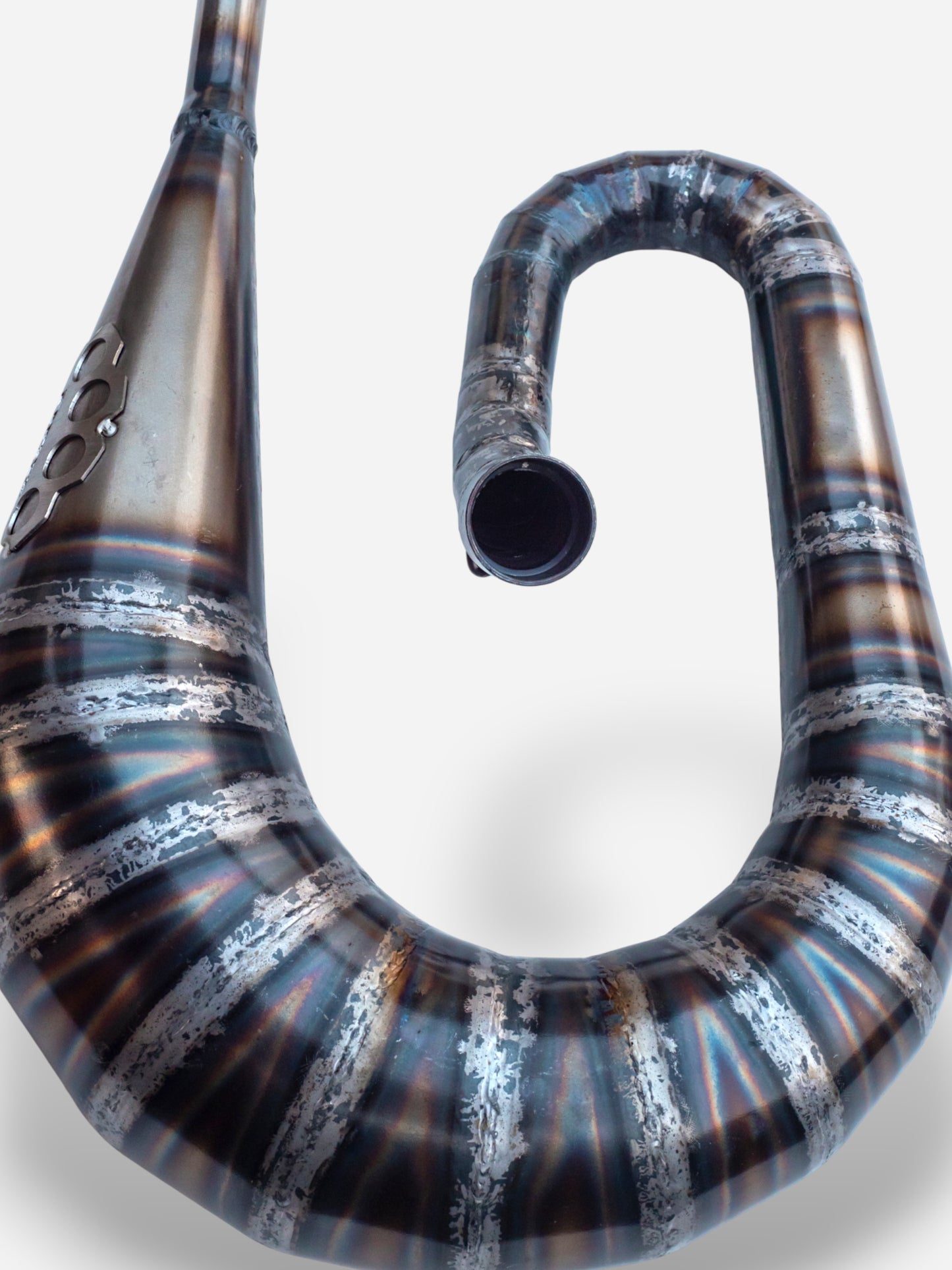 DBR Classic Moped Exhaust – Integrated Silencer