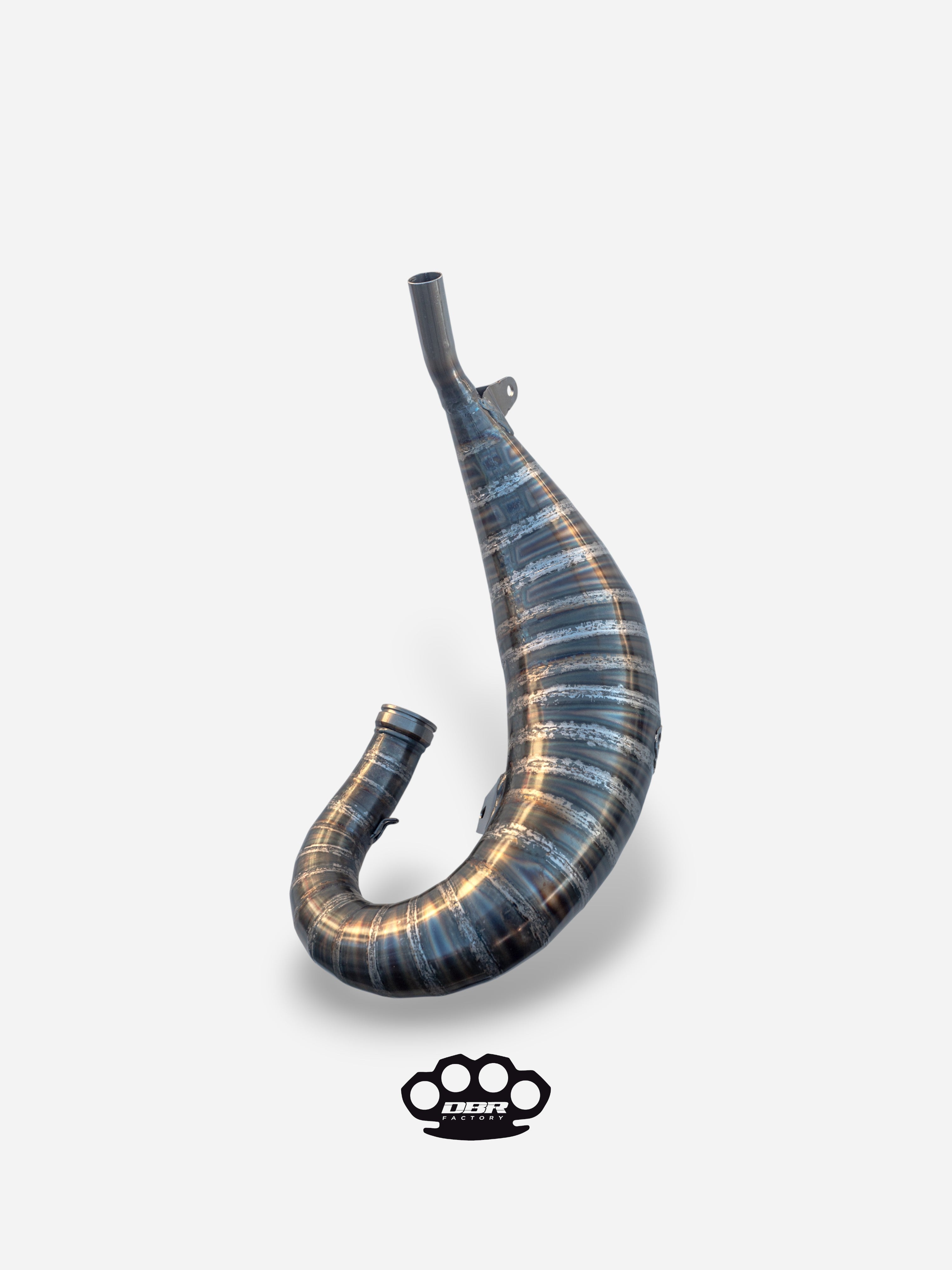 DBR Off-Road Auspuff 125/150cc Hoch - Bauch