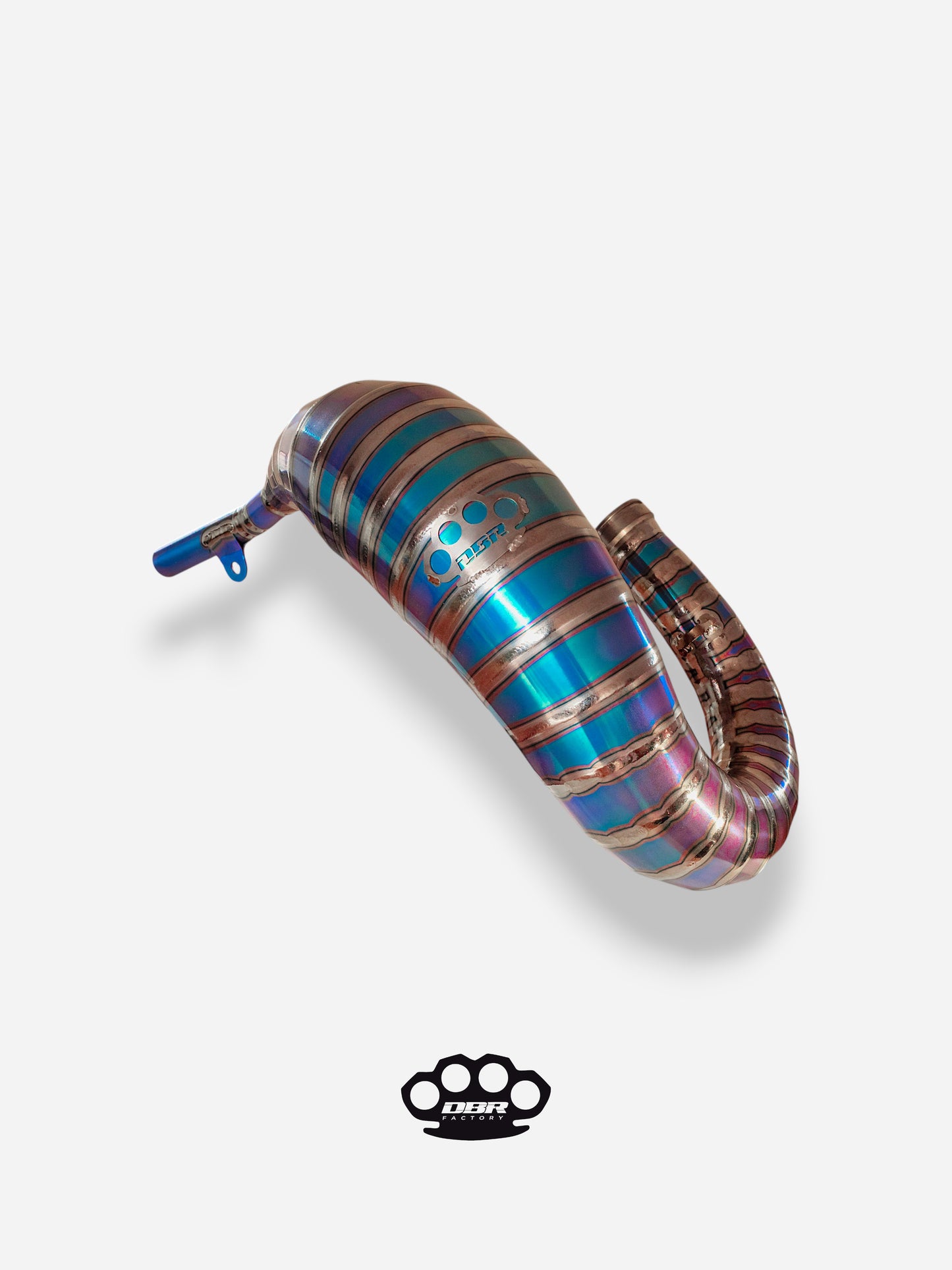 Scarico DBR Off-Road 125/150cc Titanium Alto - Pancia