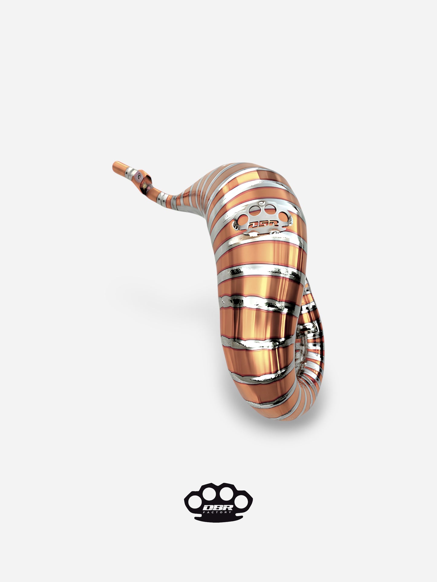 Scarico DBR Off-Road 125/150cc Titanium Alto - Pancia