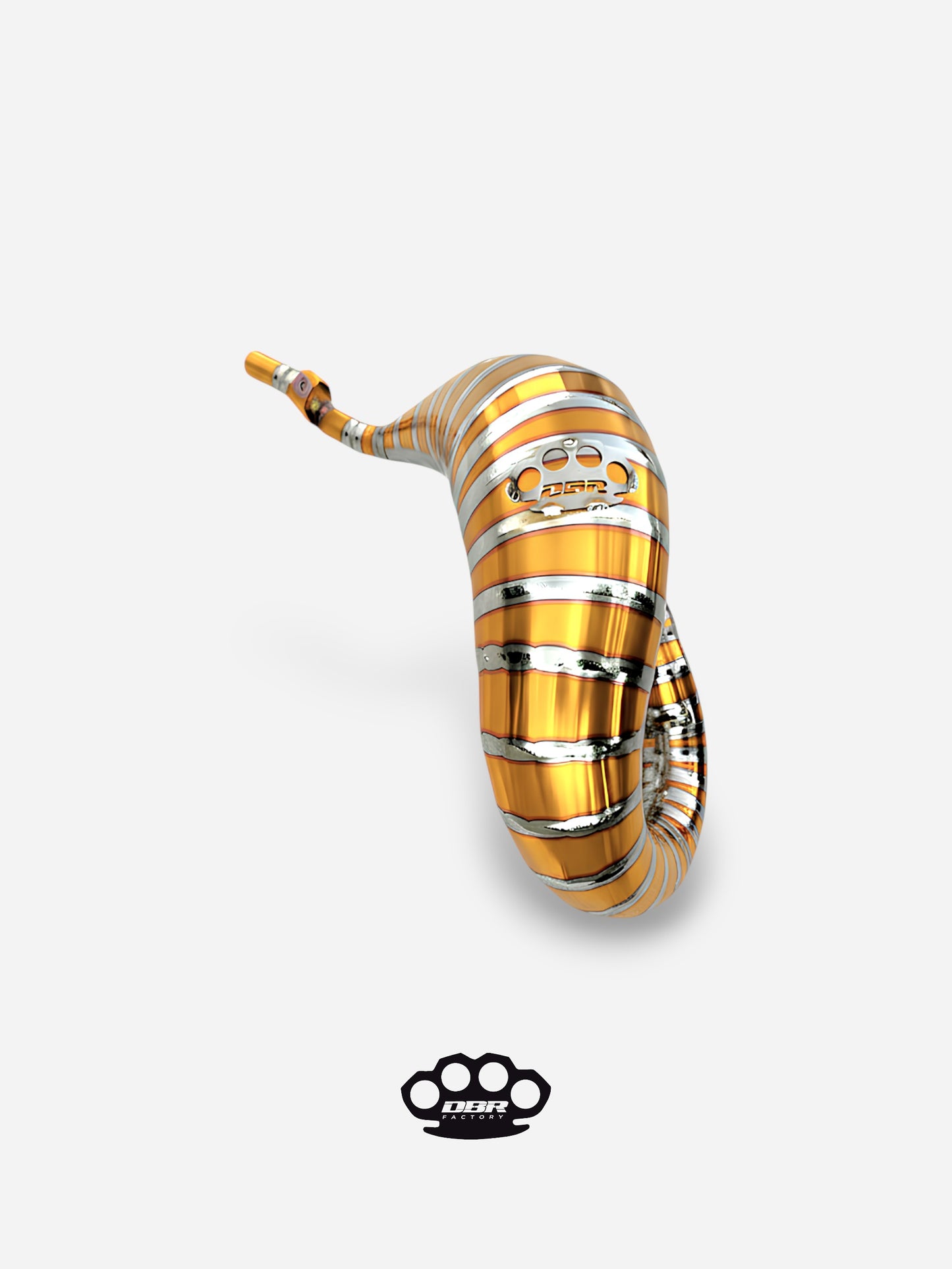 Scarico DBR Off-Road 125/150cc Titanium Alto - Pancia