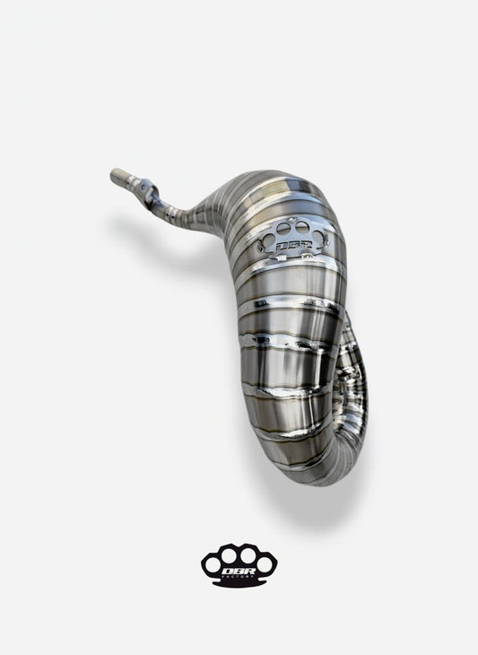 Scarico DBR Off-Road 125/150cc Titanium Alto - Pancia