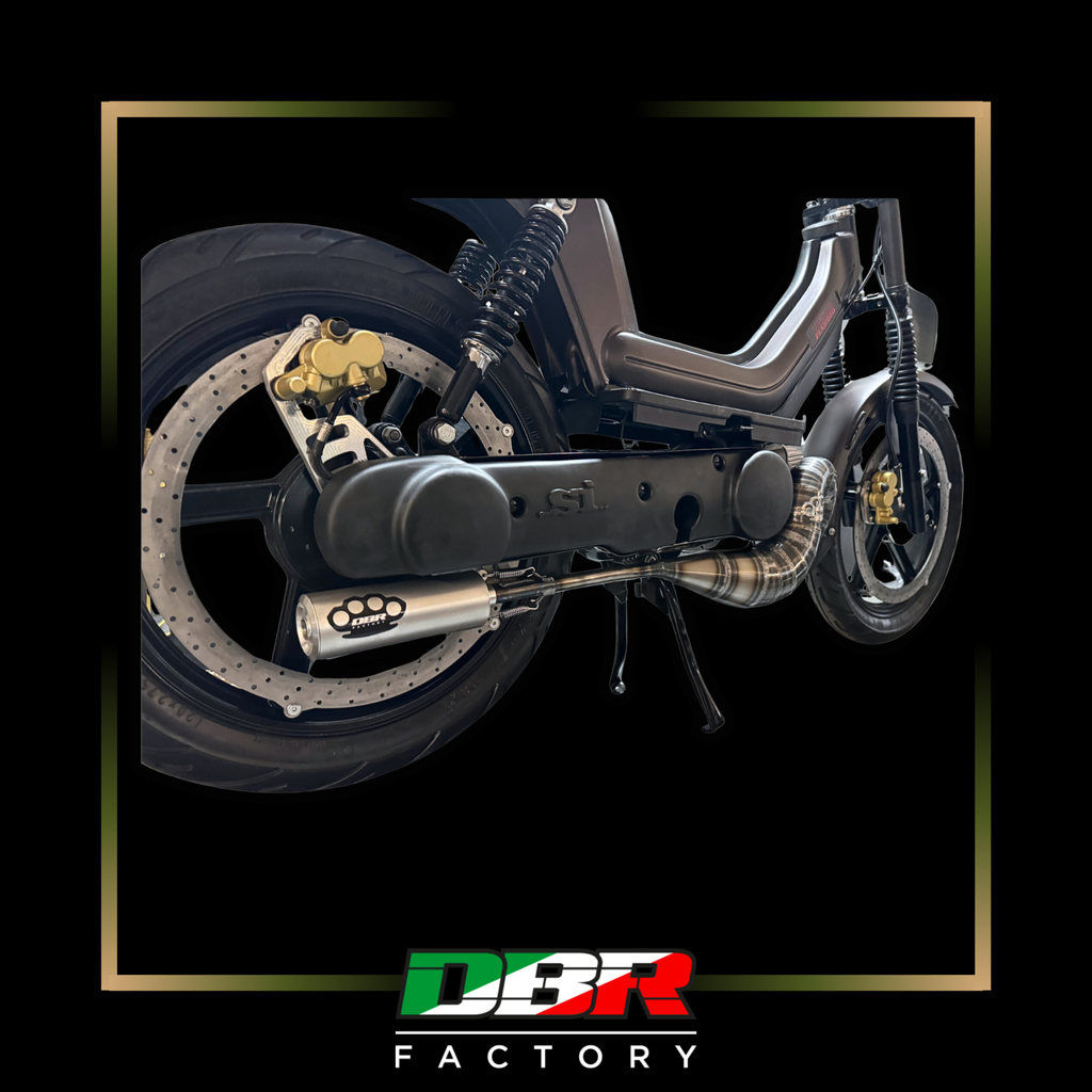 Marmitta DBR Wyvern - Scarico Piaggio/Gilera - DBR Factory