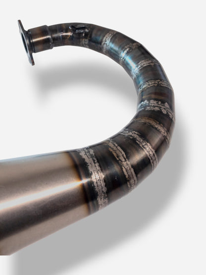 Marmitta DBR Minarelli Verticale Intermedio - MBK Booster Spirit, Next Generation e Stunt - Yamaha Zuma e Slider - Aprilia SR50 1992-1993 - DBR Factory