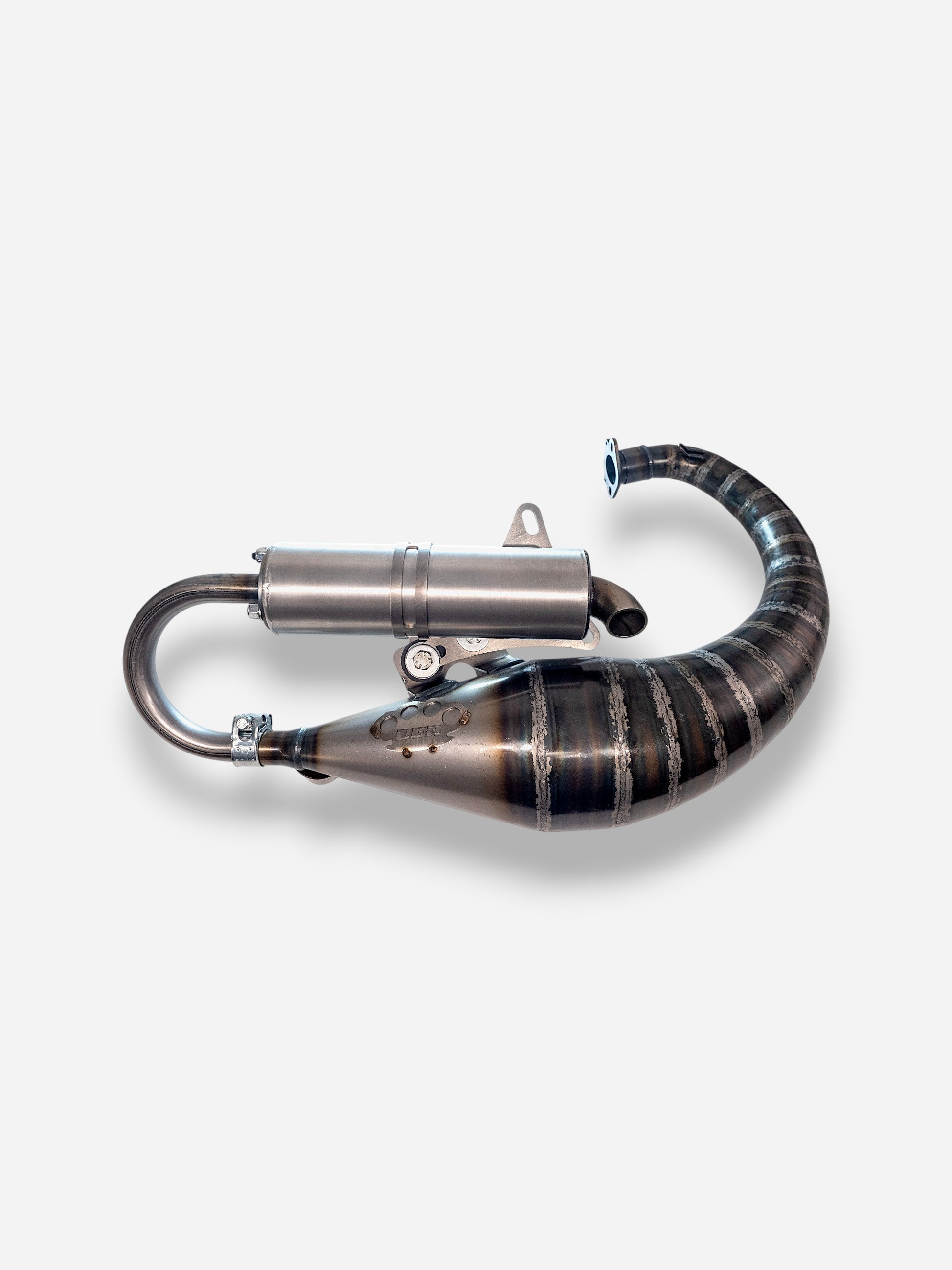 Marmitta DBR Minarelli Verticale Trofeo - MBK Booster Spirit, Next Generation e Stunt - Yamaha Zuma e Slider - Aprilia SR50 1992-1993 - DBR Factory