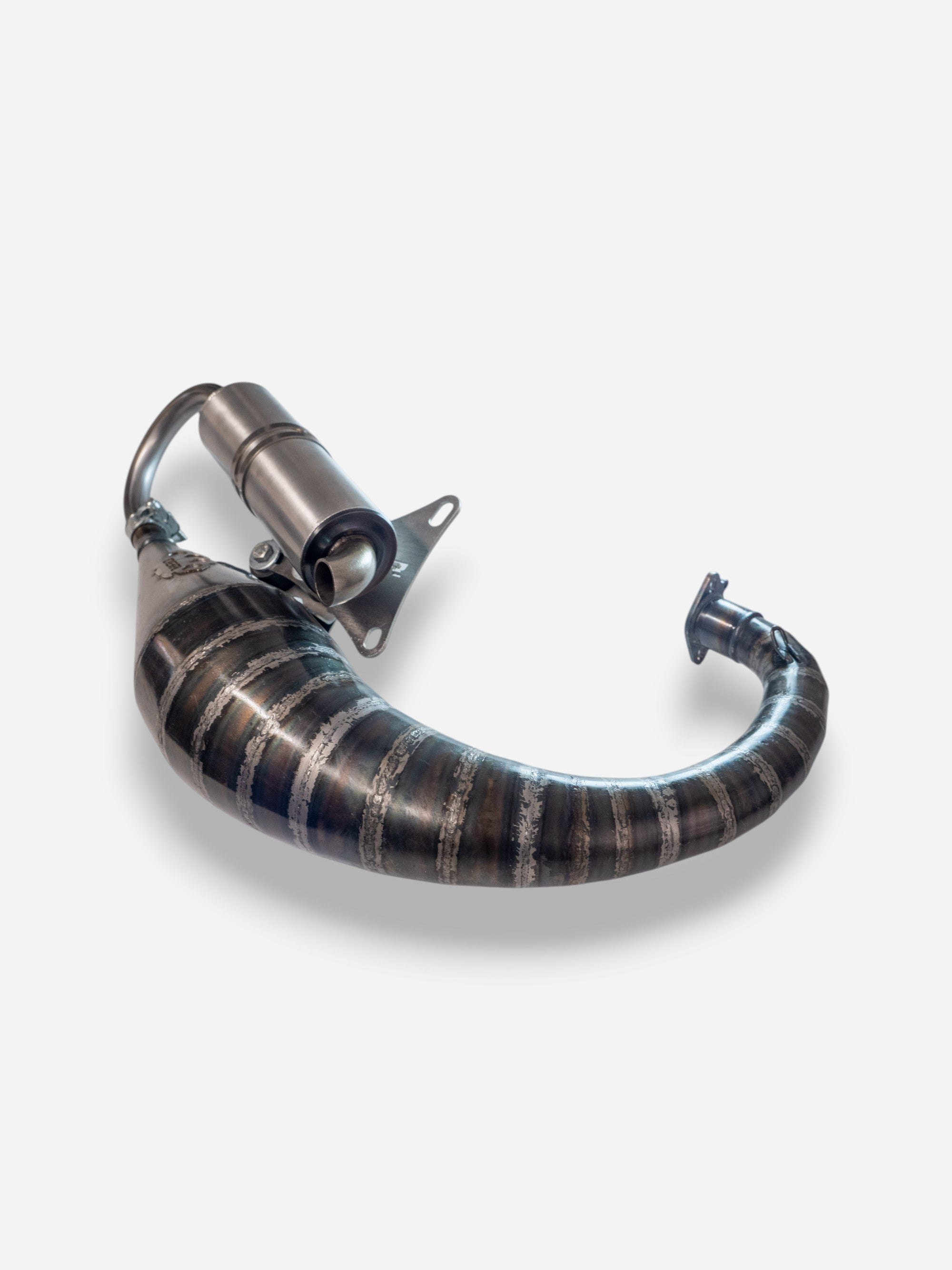 Marmitta DBR Minarelli Verticale Trofeo - MBK Booster Spirit, Next Generation e Stunt - Yamaha Zuma e Slider - DBR Factory