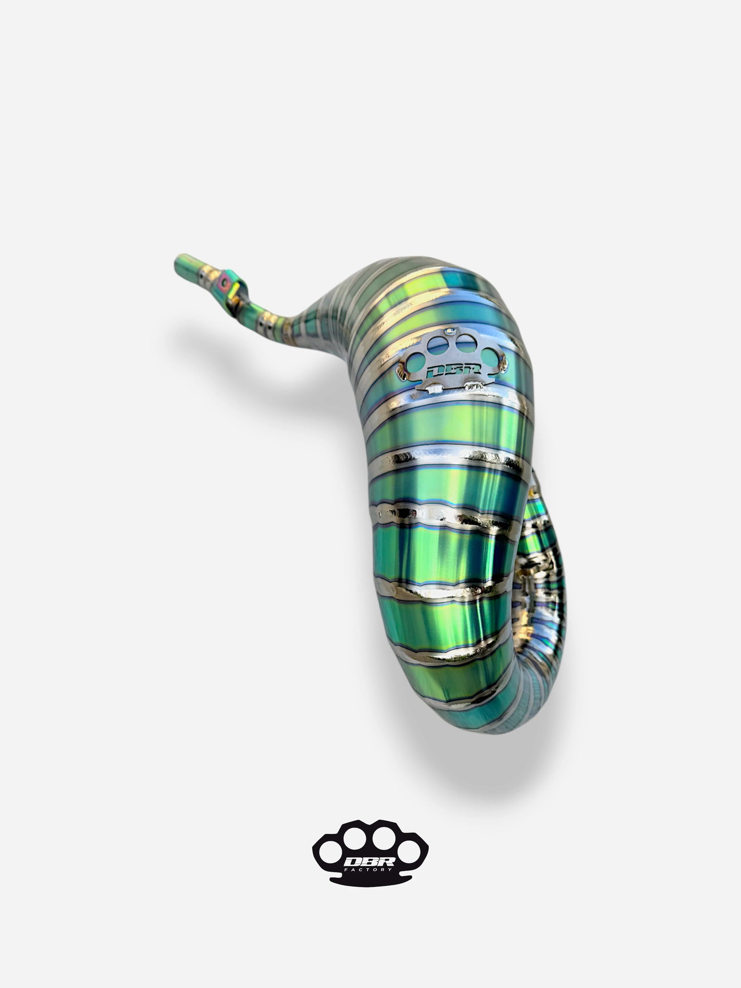 Scarico DBR Off-Road 125/150cc Titanium Alto - Pancia