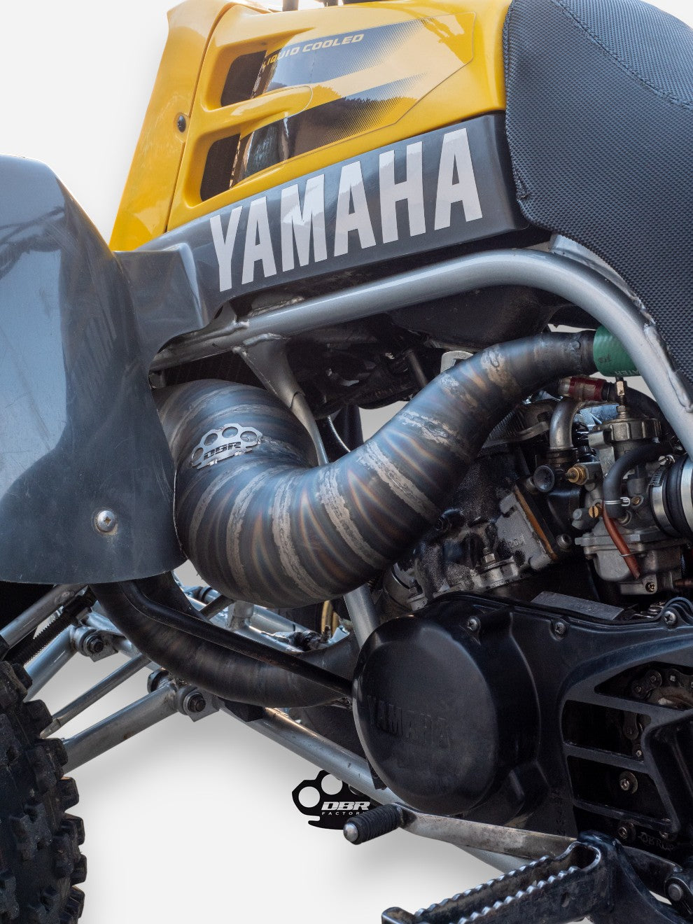 Komplettes DBR Auspuffanlage für YAMAHA BANSHEE 350CC ATV 1988–2009