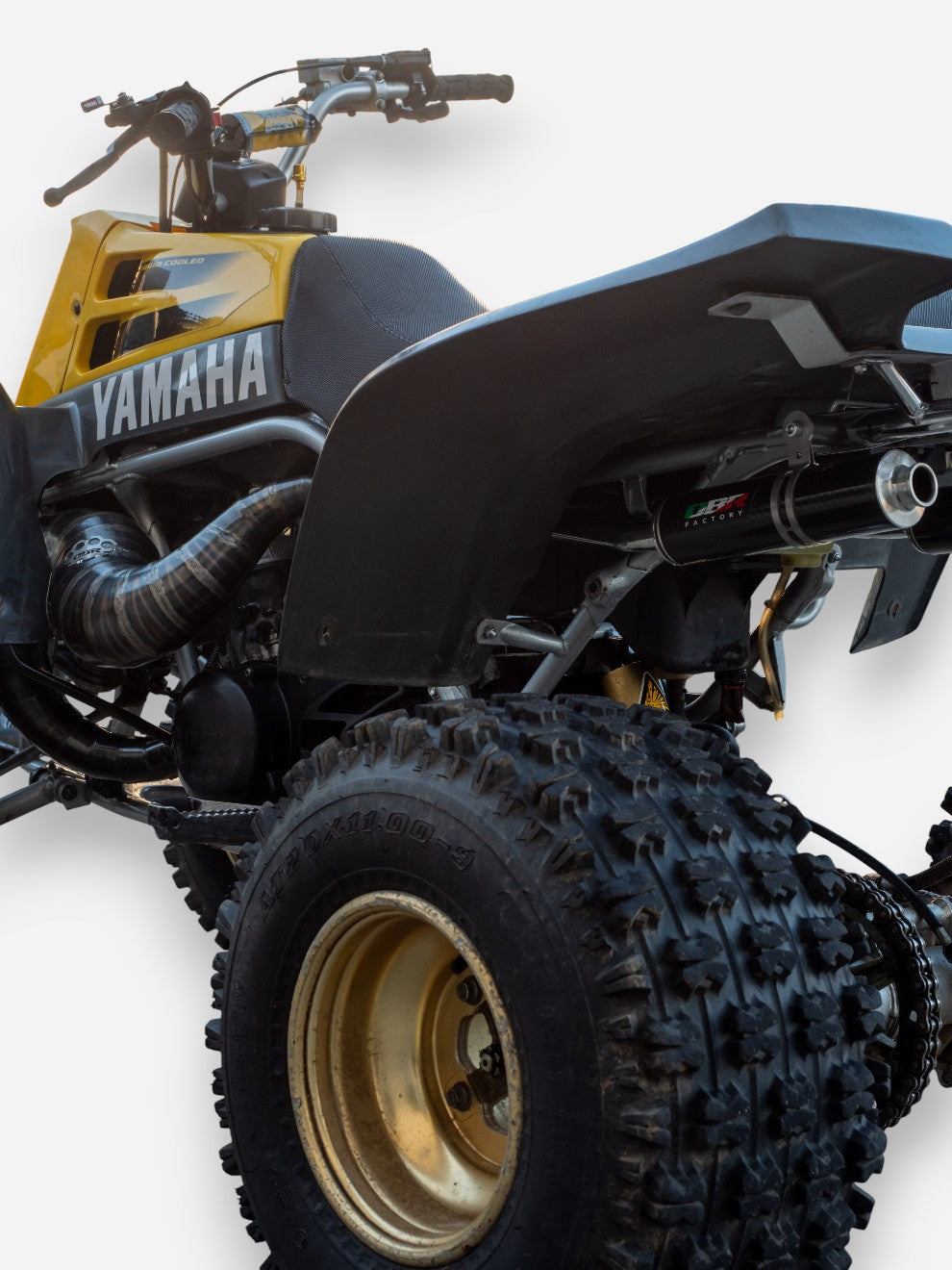 Komplettes DBR Auspuffanlage für YAMAHA BANSHEE 350CC ATV 1988–2009