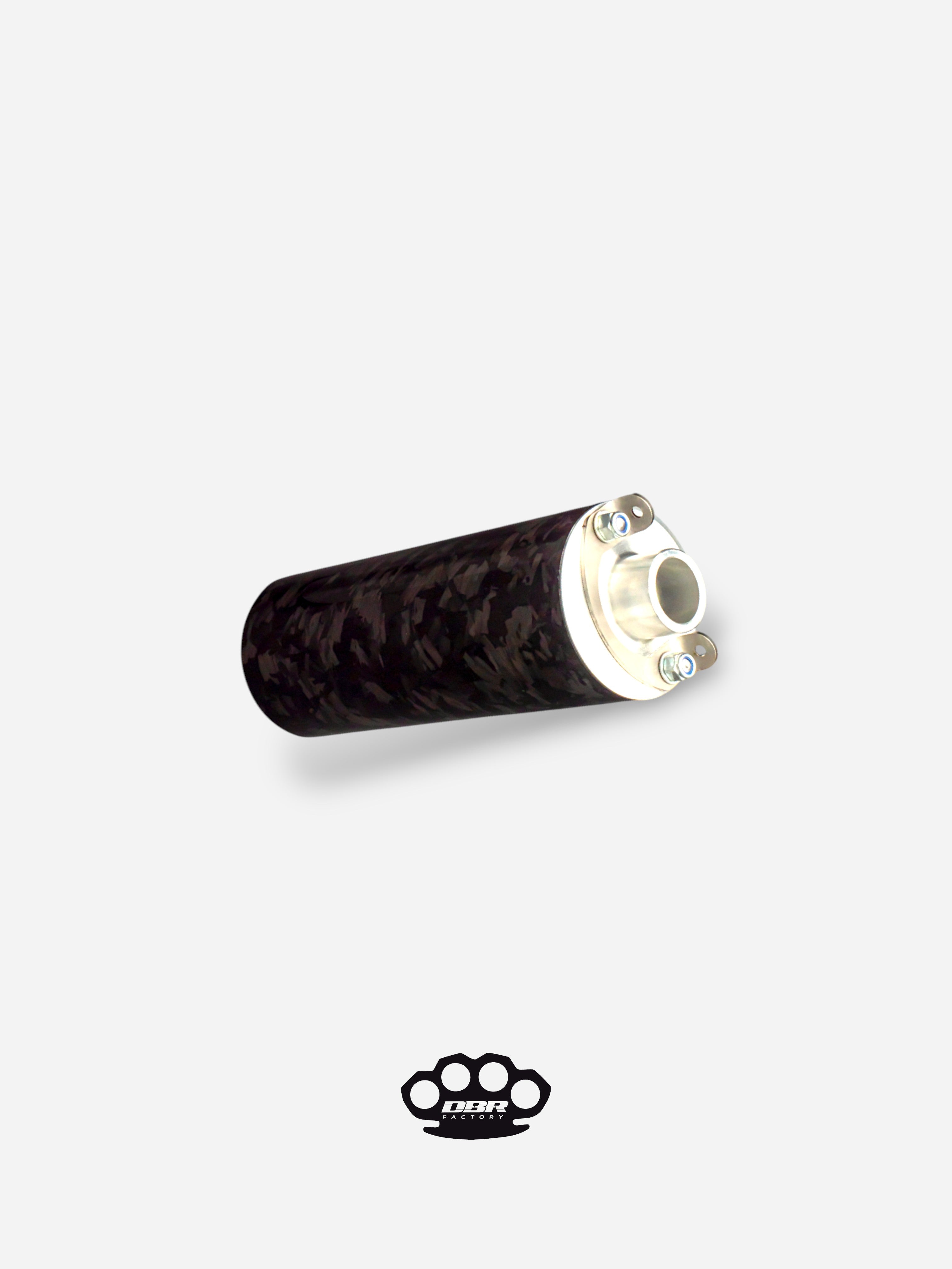 DBR Universeller Schalldämpfer Moped 150mm und 190mm - Durchmesser 19mm und 20mm