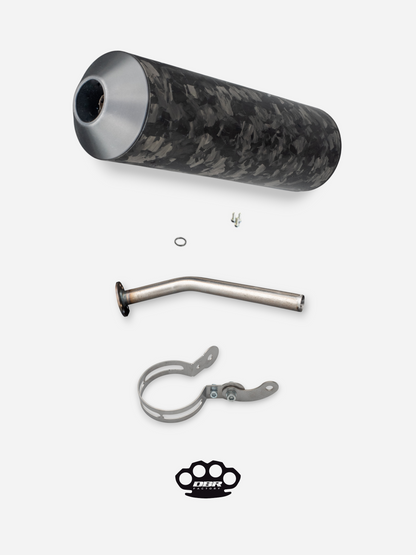 Kit Schalldämpfer DBR 50/100cc Hoher Durchgang