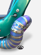 Lade das Bild im Gallery-Viewer, DBR Marmitta Titanio Wyvern - Piaggio Ciao e Bravo (Slitta Originale) - Vista 10