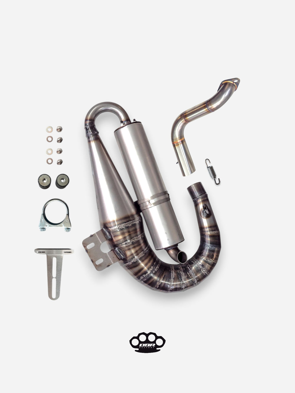 DBR Vespa Python S Auspuff