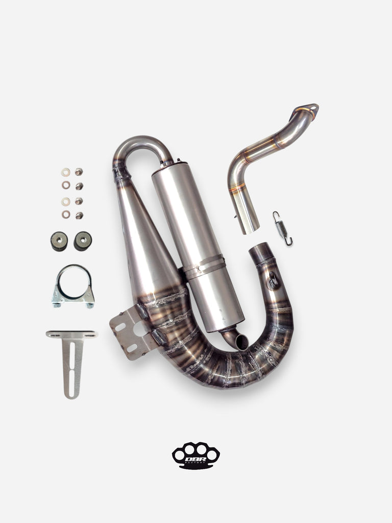 DBR Vespa Python S Auspuff