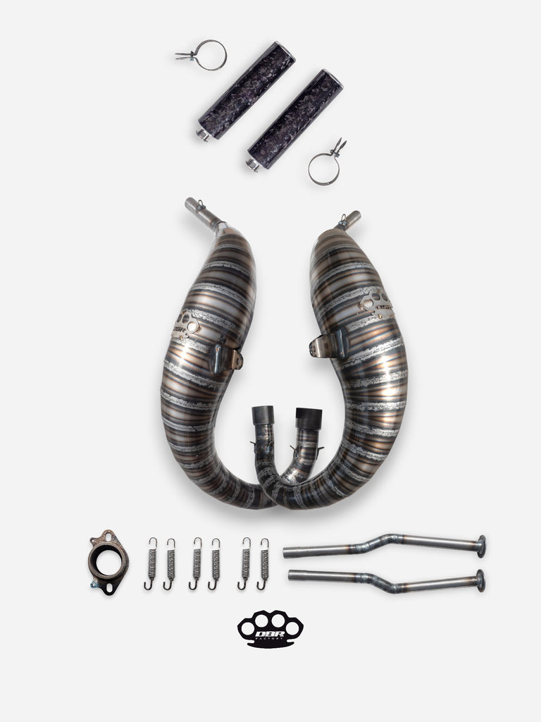 DBR Classic Komplett-Auspuff für YAMAHA TDR 250cc