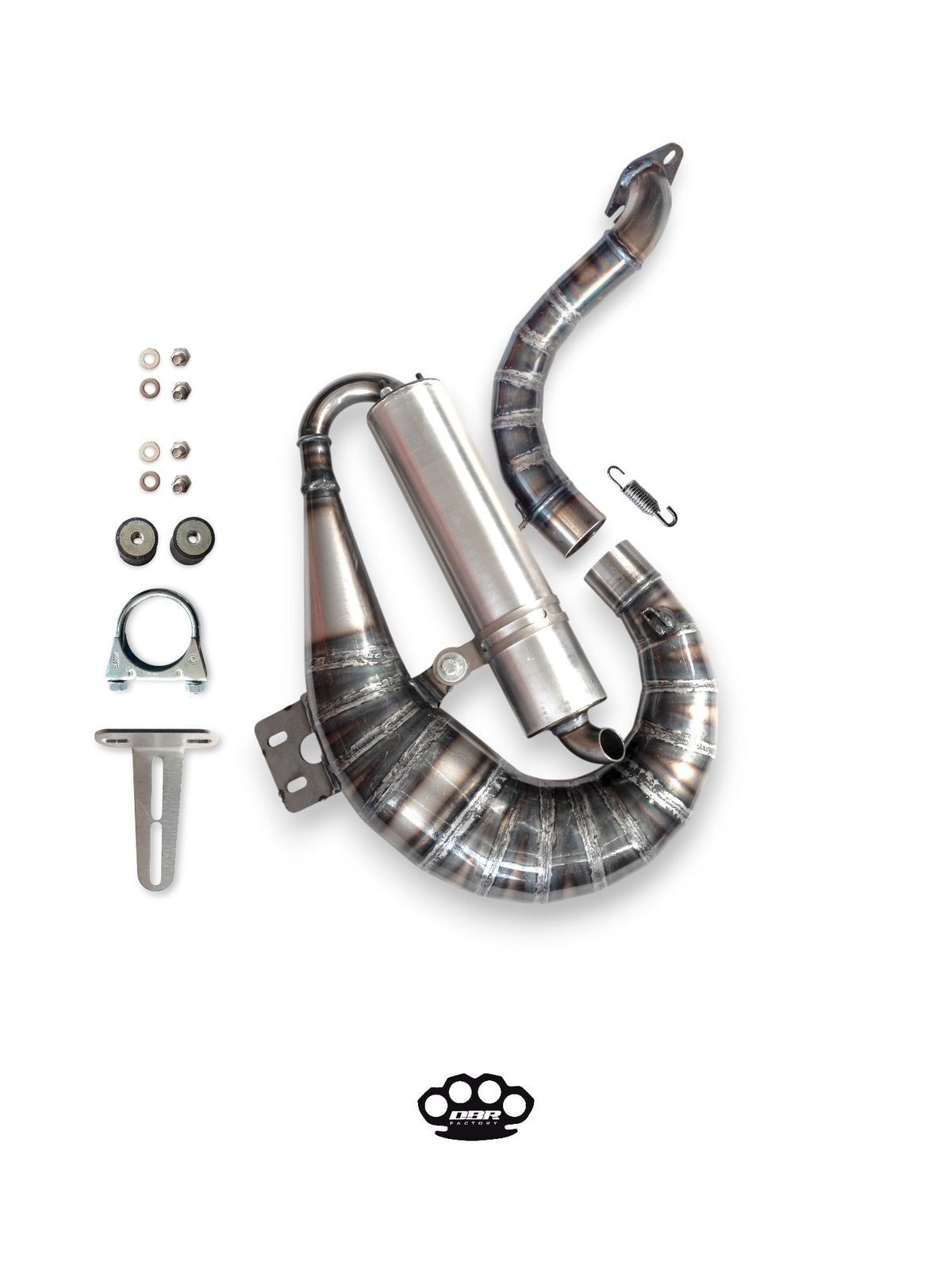 DBR Vespa Mamba S Auspuff