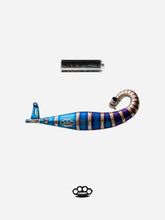 Lade das Bild im Gallery-Viewer, DBR GP04 Multicolor Titan Auspuff - Moped Vespa und Gilera