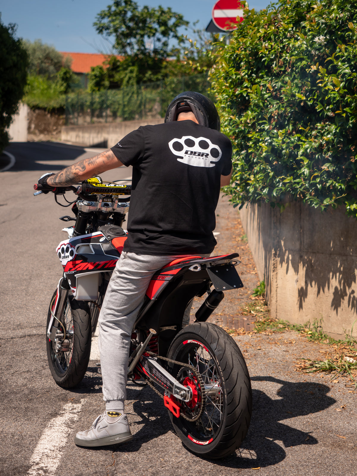 DBR T-Shirt Tirapugni 100% Baumwolle Unisex